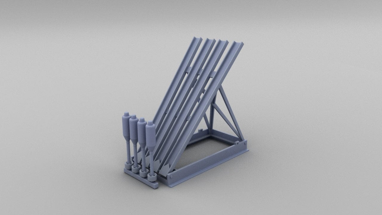 1/48 Mousetrap Launcher Mark 20 - distefan 3d print