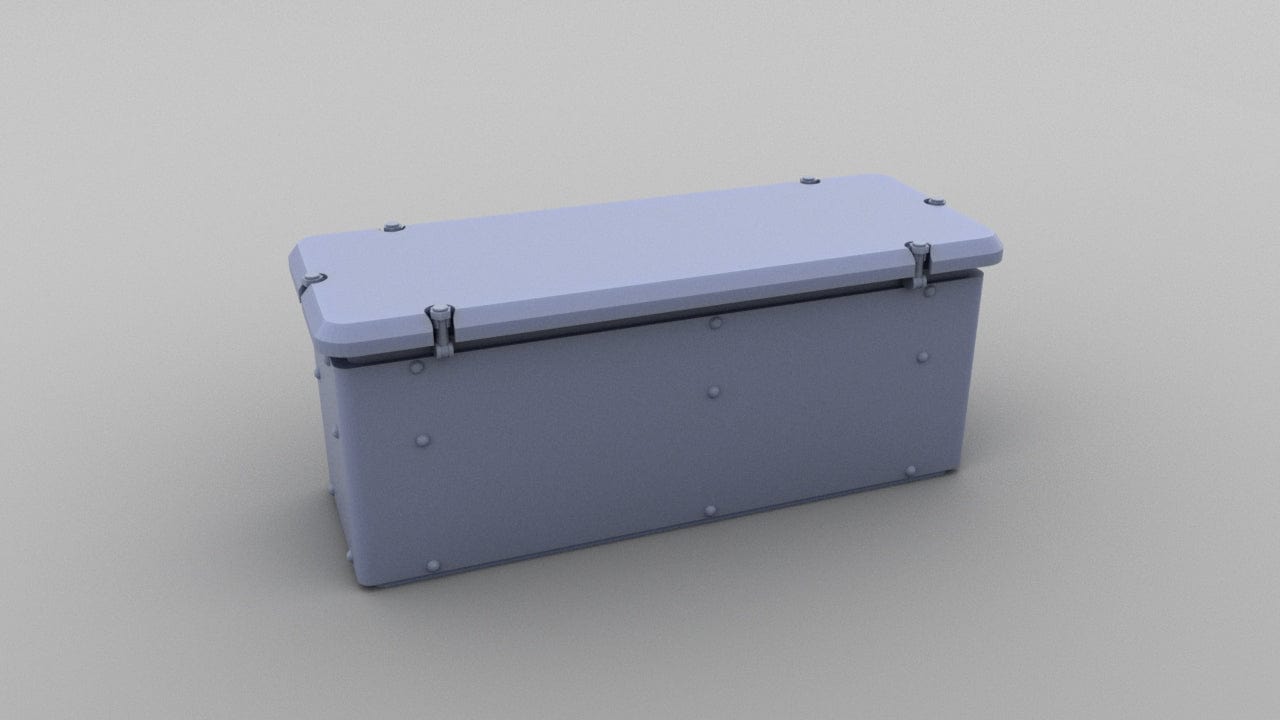 1/48 USN Oerlikon 20mm Storage Locker - distefan 3d print