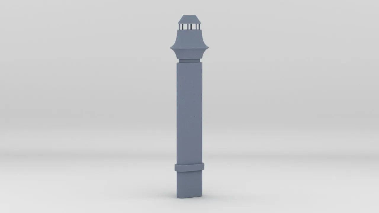 1/48 USN PCE/Minesweeper Chimney - distefan 3d print