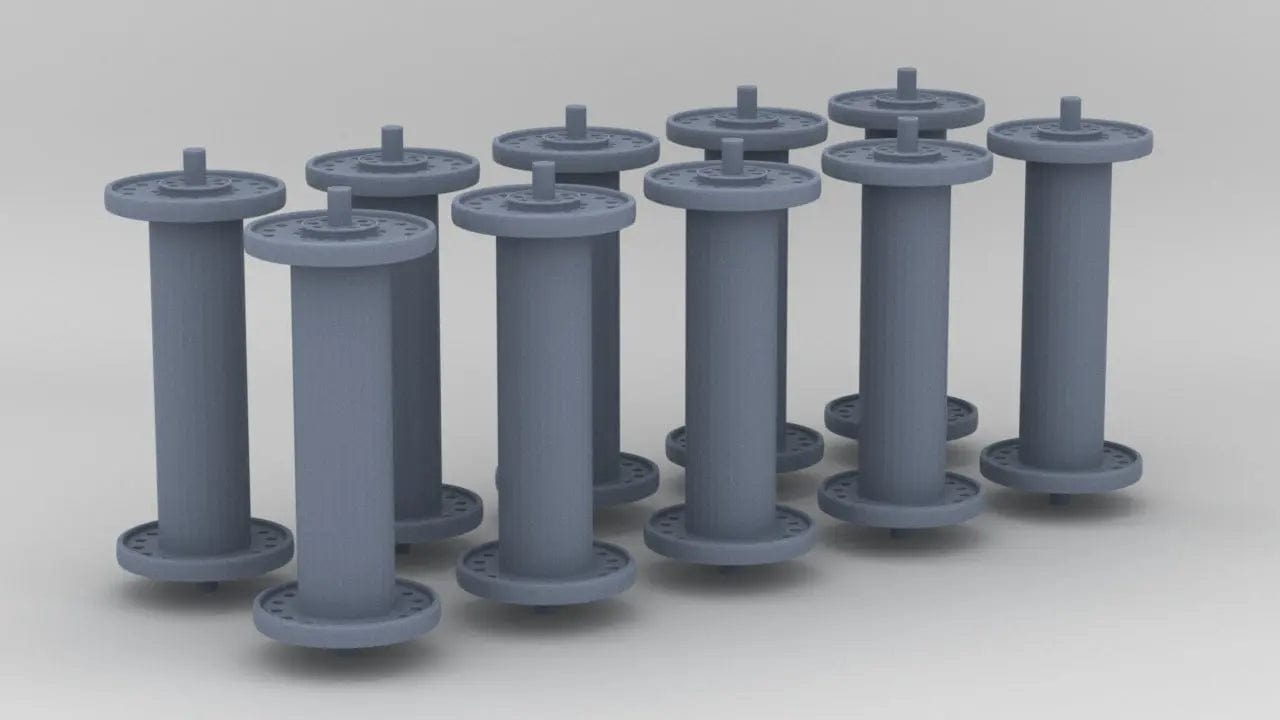 1/48 USN Reel Hoses (Small) Set (10pcs) - distefan 3d print