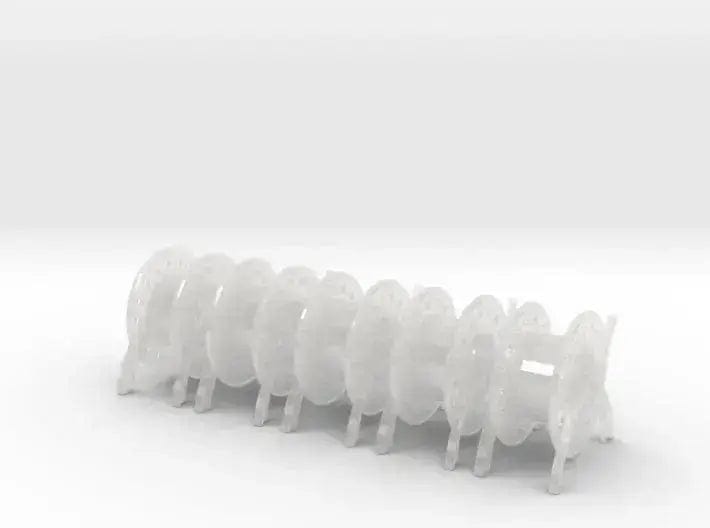 1/48 USN rope reels large set 5pcs - distefan 3d print