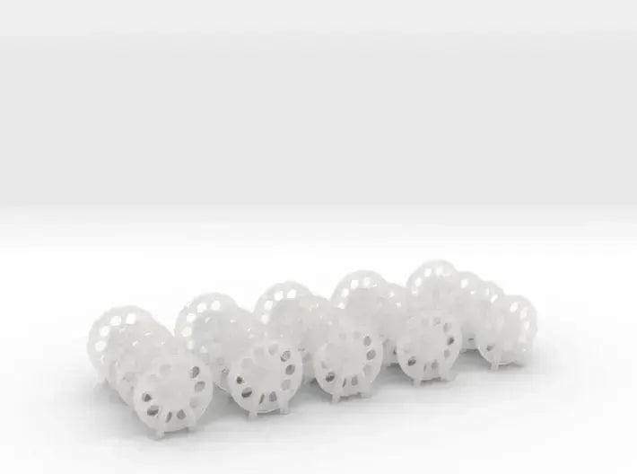 1/48 USN Rope Reels Small Set 10pcs - distefan 3d print