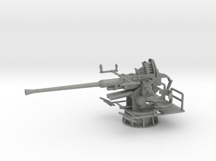 1/48 USN single 40mm Bofors gray - distefan 3d print