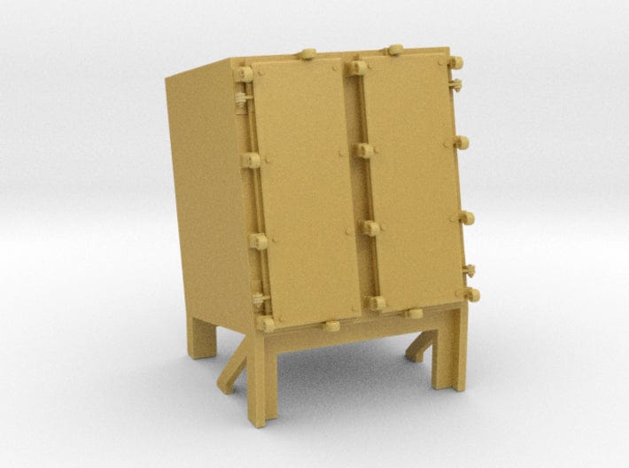 1/48 USN storage locker for hedgehog thrower - distefan 3d print