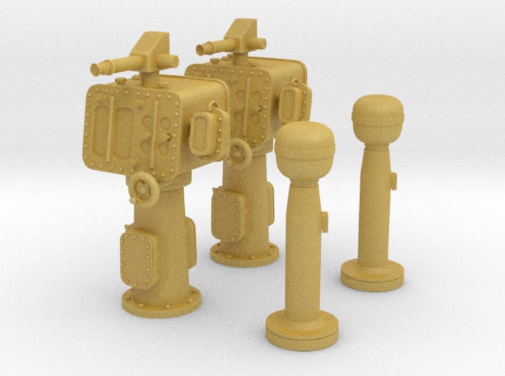 1/48 USN torpedo directors & peloruses set - distefan 3d print