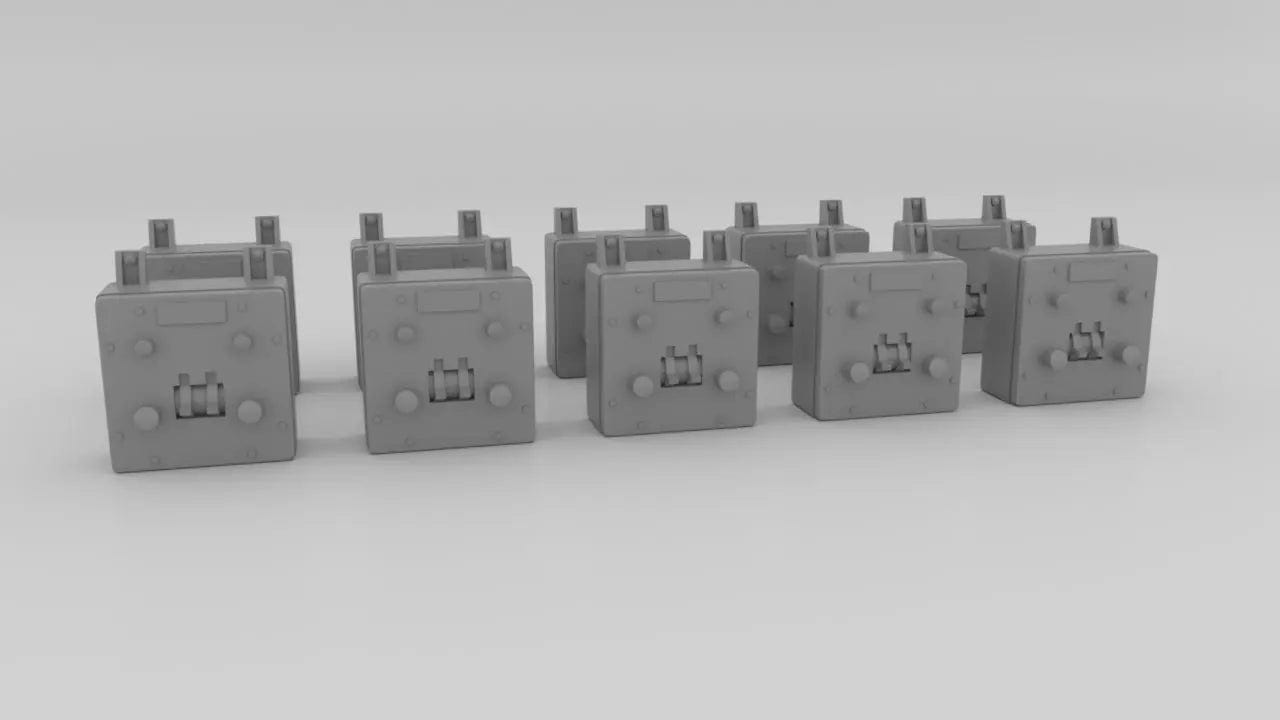 1/48 USN Wall Switch B Set 10pcs - distefan 3d print