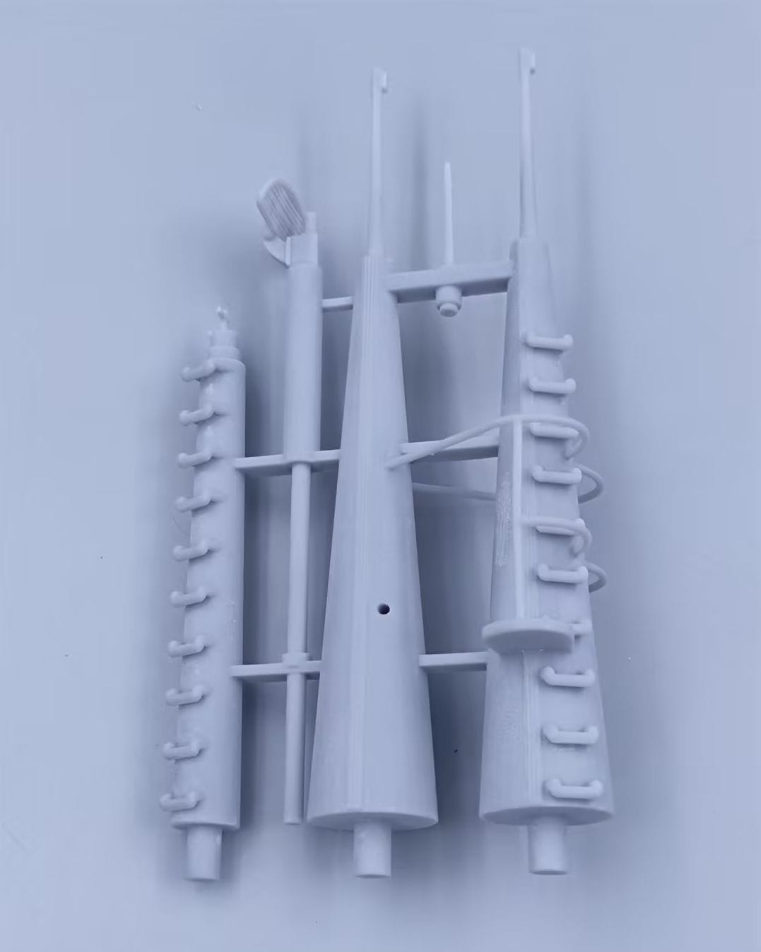 1/48 USS Balao Conning Tower Details (Resin, MJF) - Distefan 3D Print | Upgrade Your Model