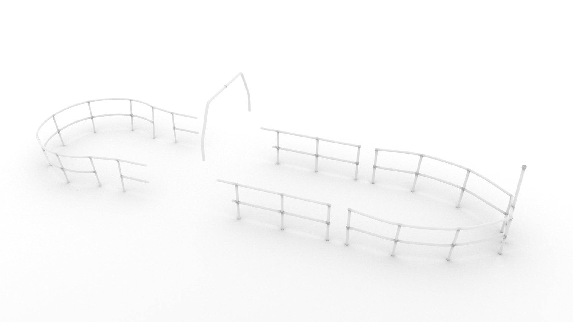 1/48 USS Balao Conning Tower Railings (Resin, MJF) - Distefan 3D Print ...