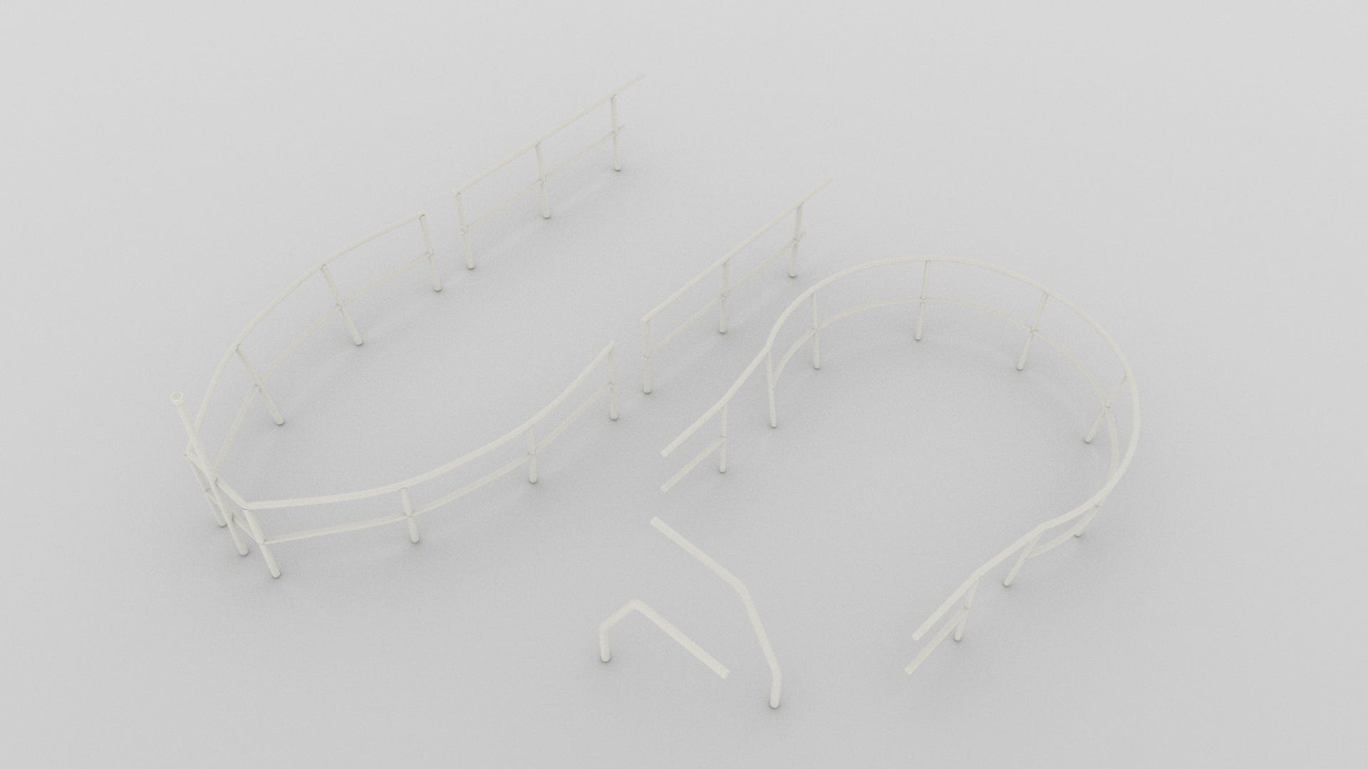 1/48 USS Balao Conning Tower Railings (Resin, MJF) - Distefan 3D Print ...