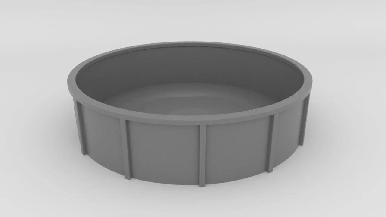 1/48 USS Enterprise CV-6 Tub for 40mm Bofors - distefan 3d print