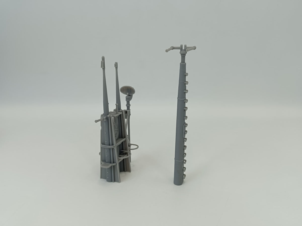 1/48 USS Gato Conning Tower Set - distefan 3d print – alternate view