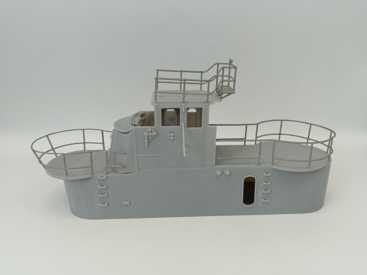 1/48 USS Gato Conning Tower Set - distefan 3d print