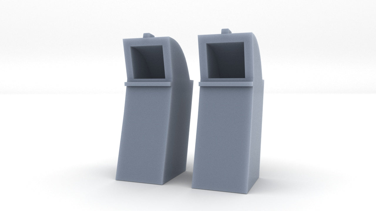 1/48 USS PCF Forward Vents Set Resin3Dinteractive