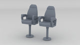 1/48 USS PCF Pilot House Chairs Set (2pcs)