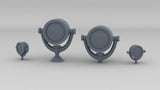 1/48 USS PCF Searchlight Set (4pcs)