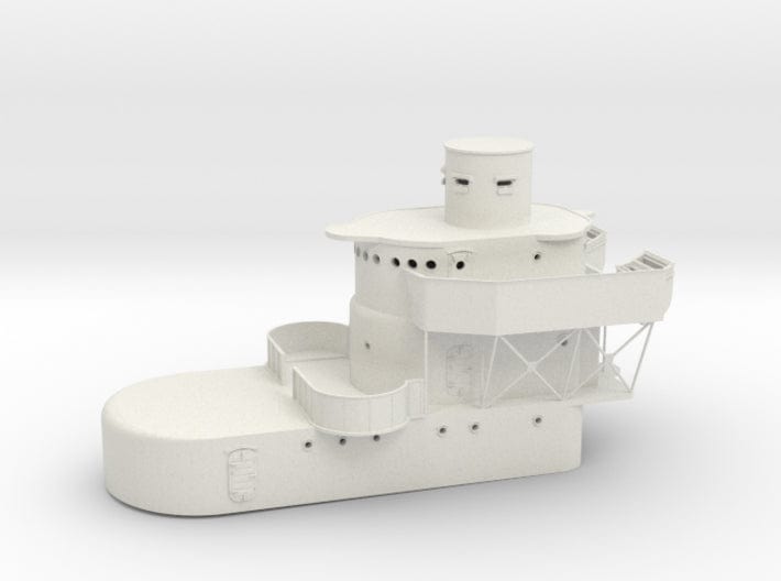 1/48 superstructure for USS Sims destroyer - distefan 3d print