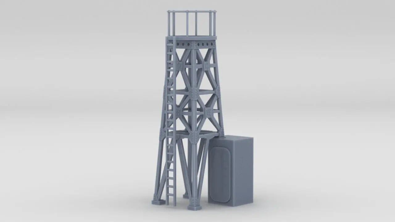 1/48 USS Ward Searchlight Tower - distefan 3d print