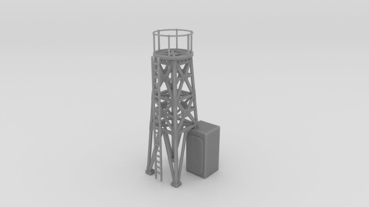 1/48 USS Ward Searchlight Tower - distefan 3d print