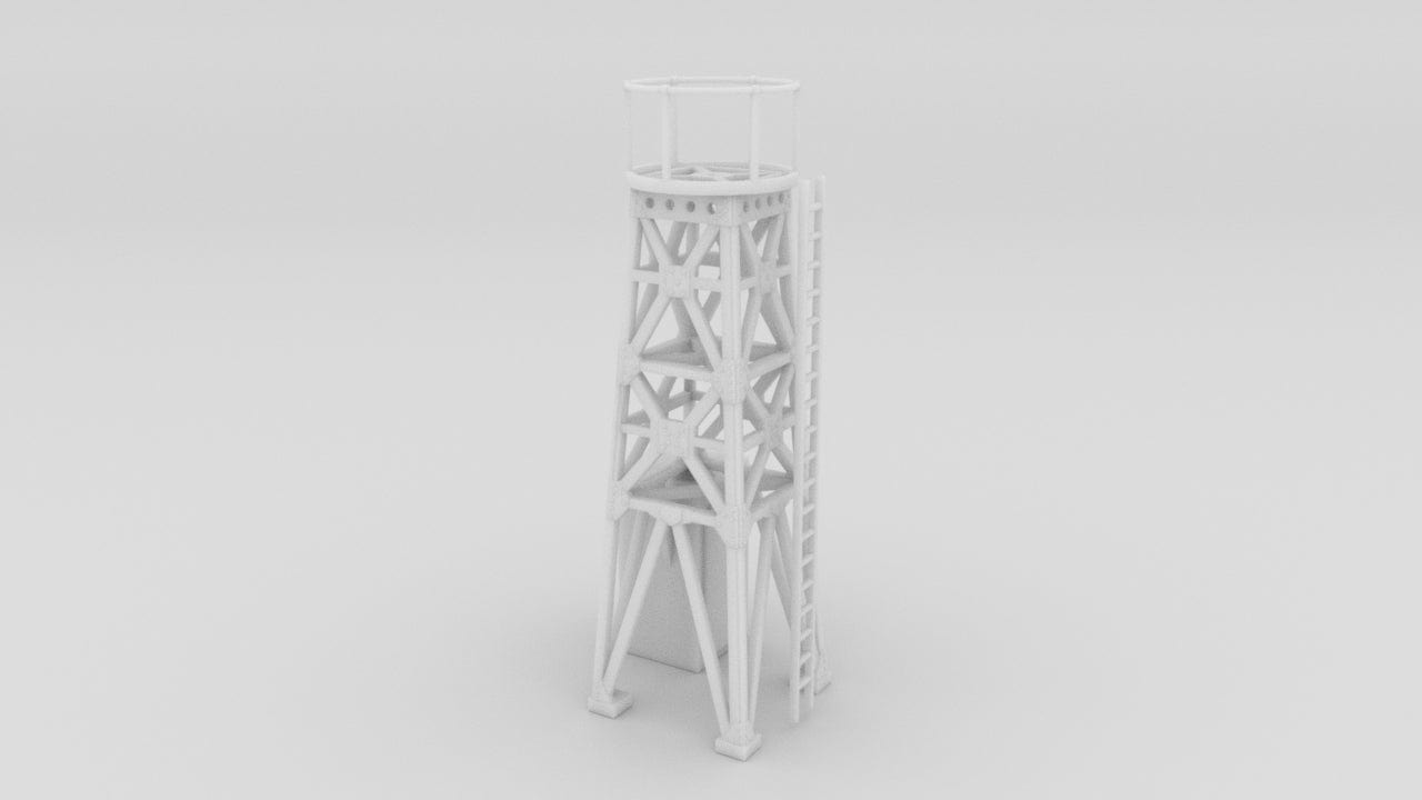 1/48 USS Ward Searchlight Tower - distefan 3d print