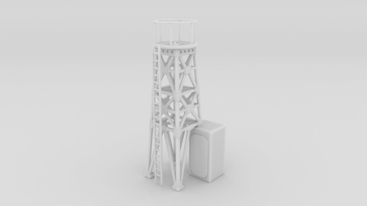 1/48 USS Ward Searchlight Tower - distefan 3d print