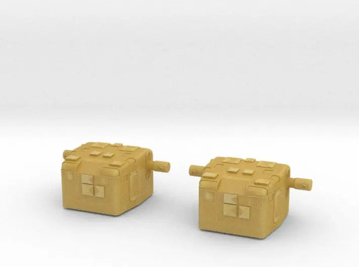 1/487 USN mark 33 gun director set 2pcs - distefan 3d print