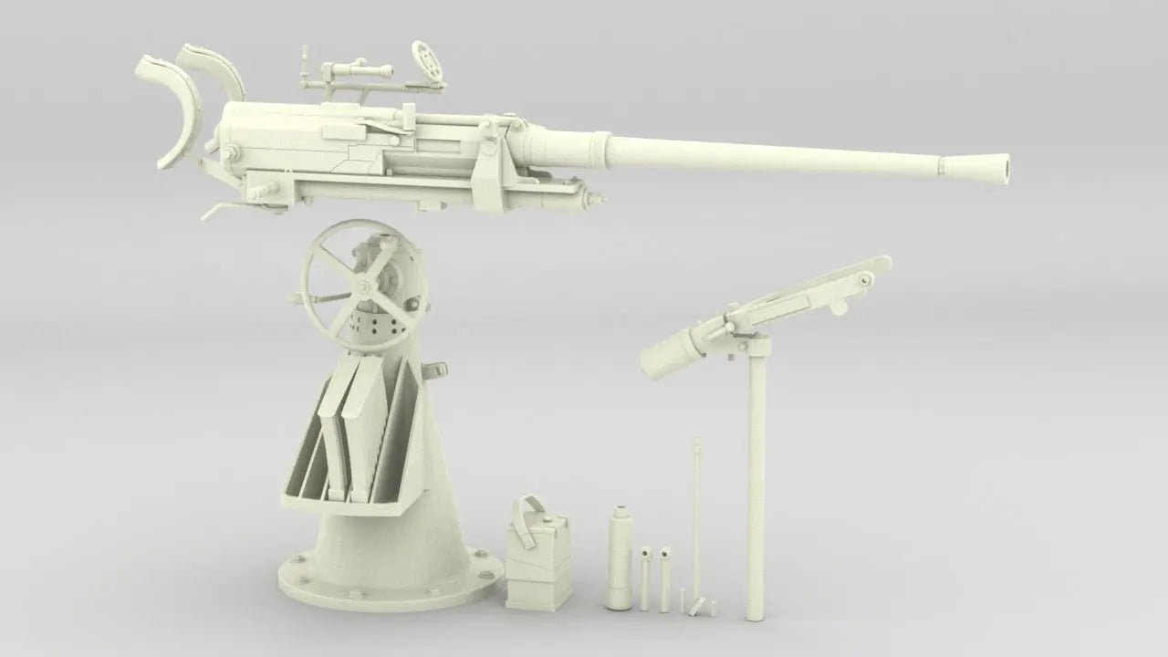 1/5 DKM Single 20mm Flak C30 Kit 3dspro