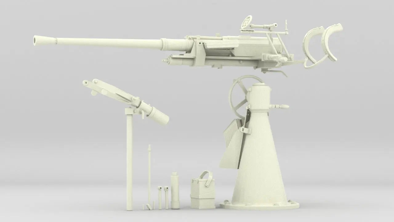1/5 DKM Single 20mm Flak C30 Kit 3dspro