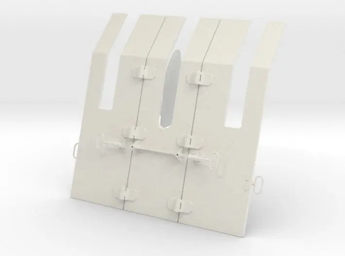 1/5 DKM shield for 3.7cm flak M42 single mount - distefan 3d print