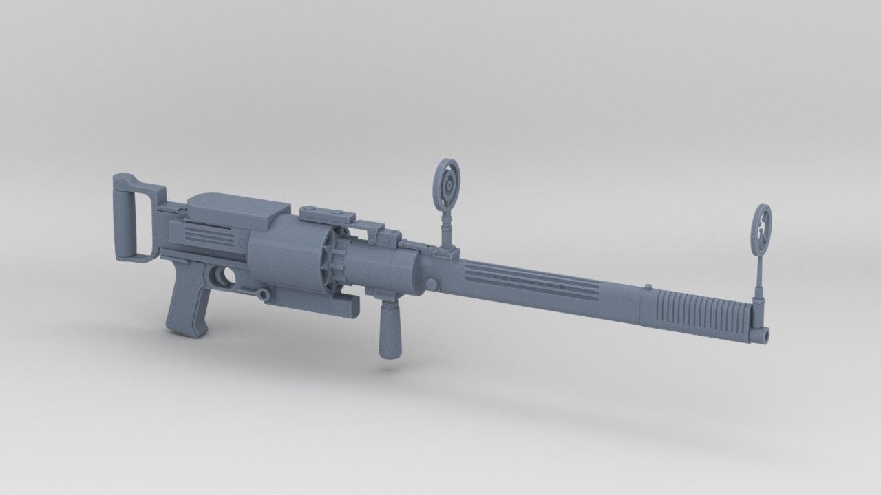 1/5 Soviet ShKAS Aircraft MG Shapeways