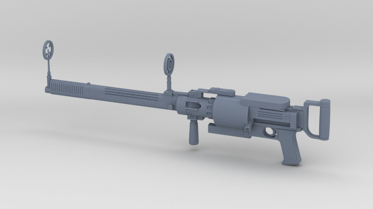 1/5 Soviet ShKAS Aircraft MG Shapeways