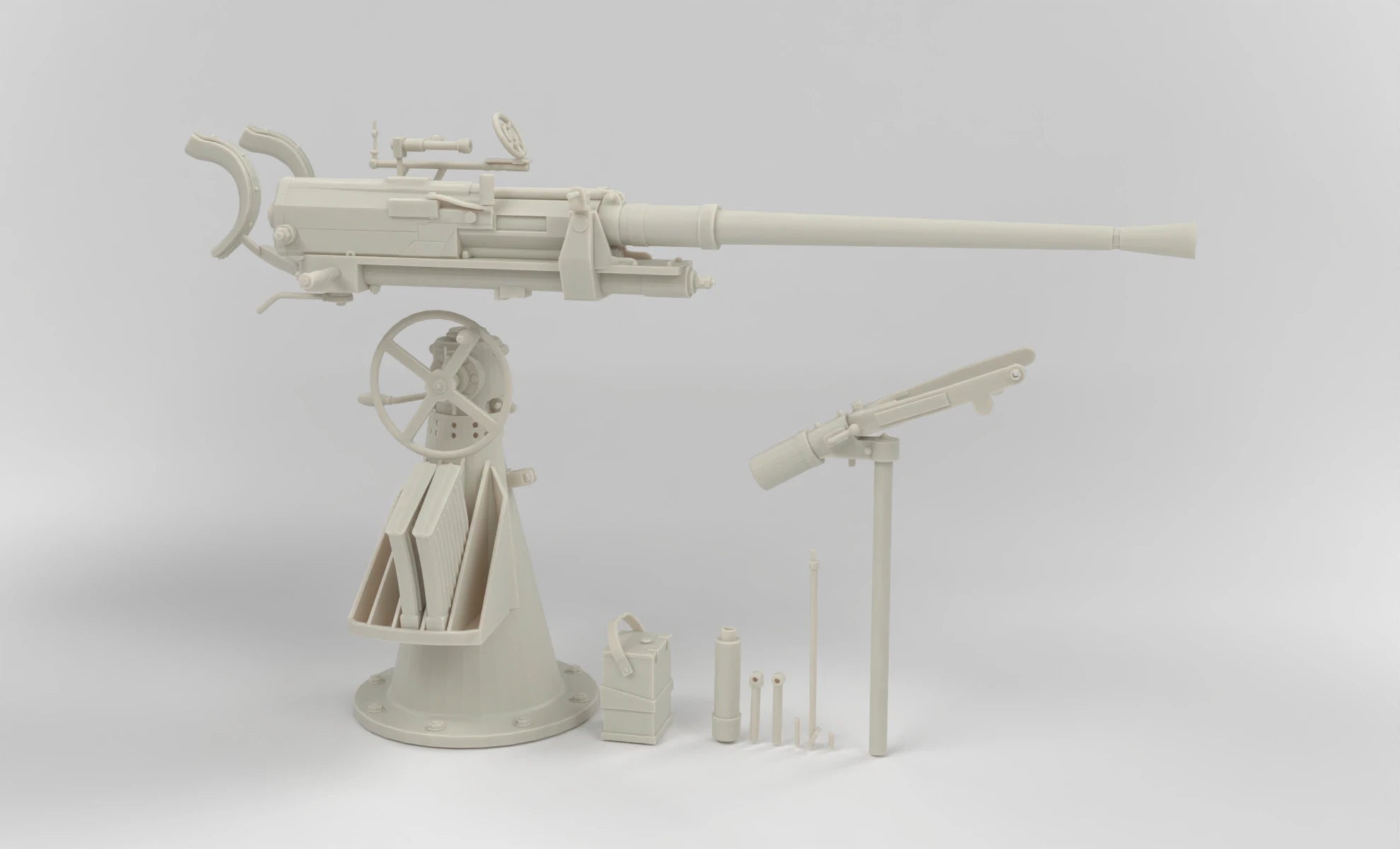 1/5 DKM Single 20mm Flak C30 Kit 3dspro