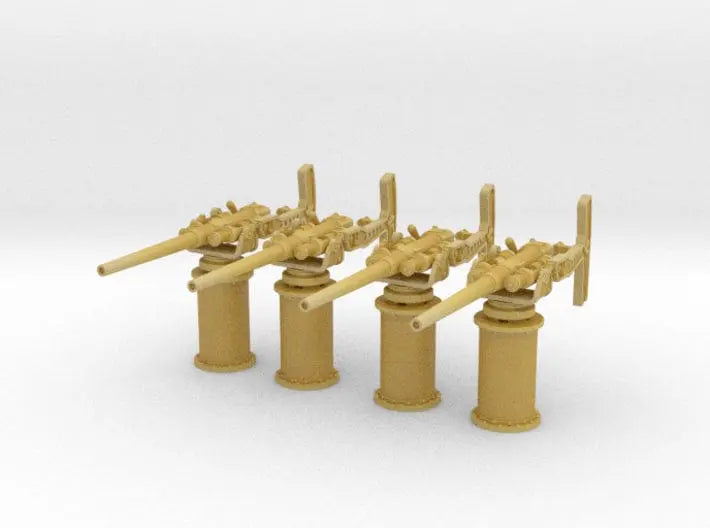 1/50 HMS QF 3 pounder (46mm) hotchkiss set 4pcs - distefan 3d print
