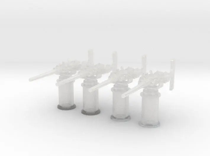 1/50 HMS QF 3 pounder (46mm) hotchkiss set 4pcs - distefan 3d print