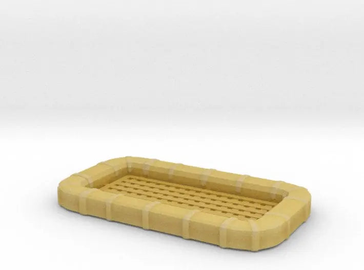 1/50 USN 25 man life raft square - distefan 3d print