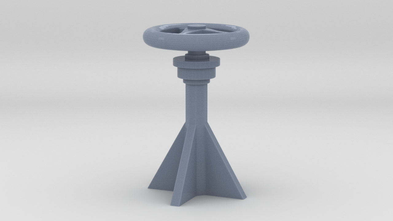 1/50 USN Control Wheel - distefan 3d print
