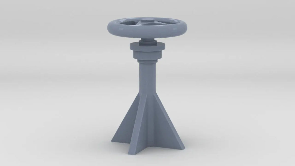 1/50 USN Control Wheel - distefan 3d print