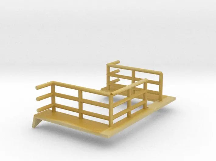 1/50 YTB Tugboat pilot house platform - distefan 3d print