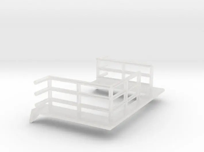 1/50 YTB Tugboat pilot house platform - distefan 3d print