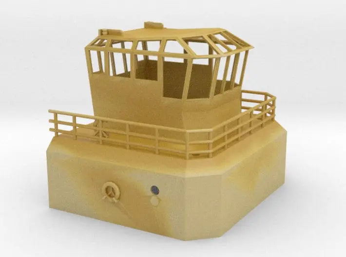 1/50 YTB Tugboat pilot house - distefan 3d print
