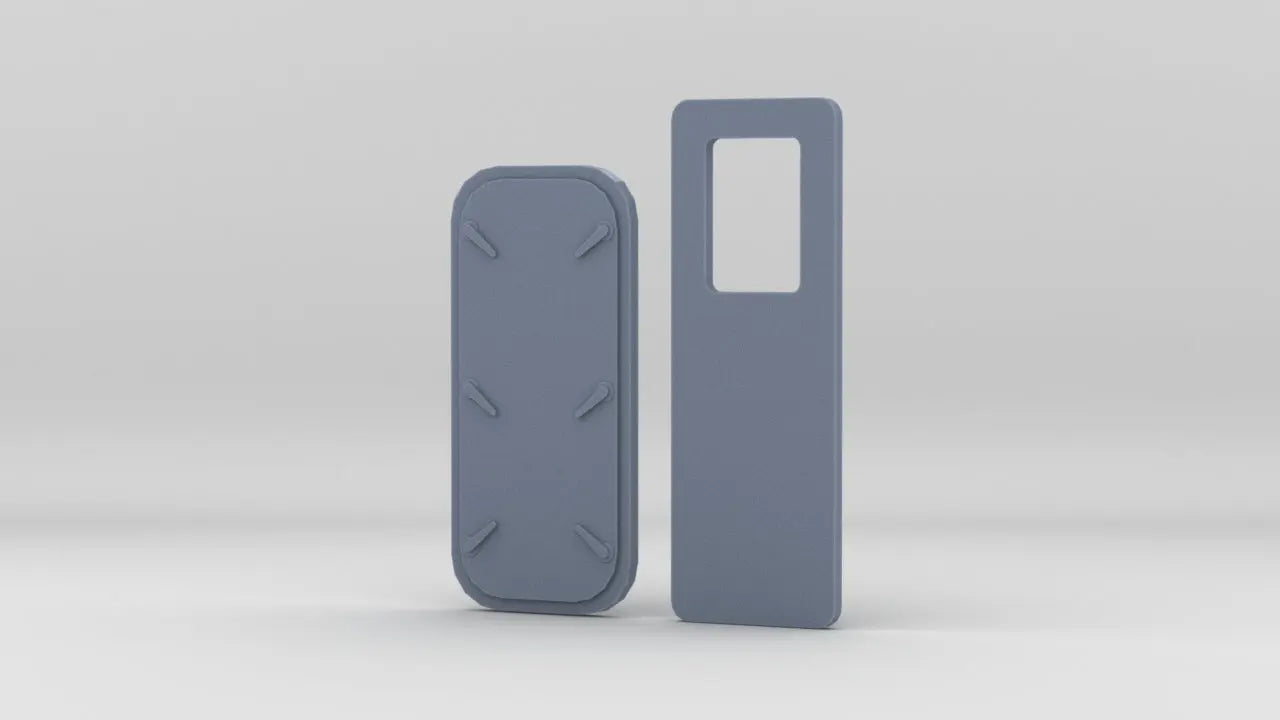 1/50 YTB Tugboat Pilot House Doors Set (2pcs) - distefan 3d print