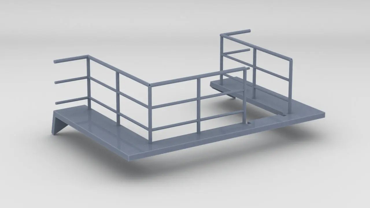 1/50 YTB Tugboat Pilot House Platform - distefan 3d print