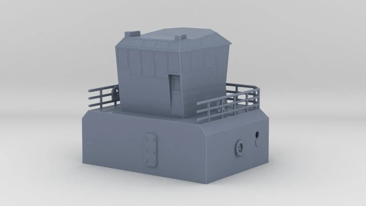 1/50 YTB Tugboat Pilot House - distefan 3d print