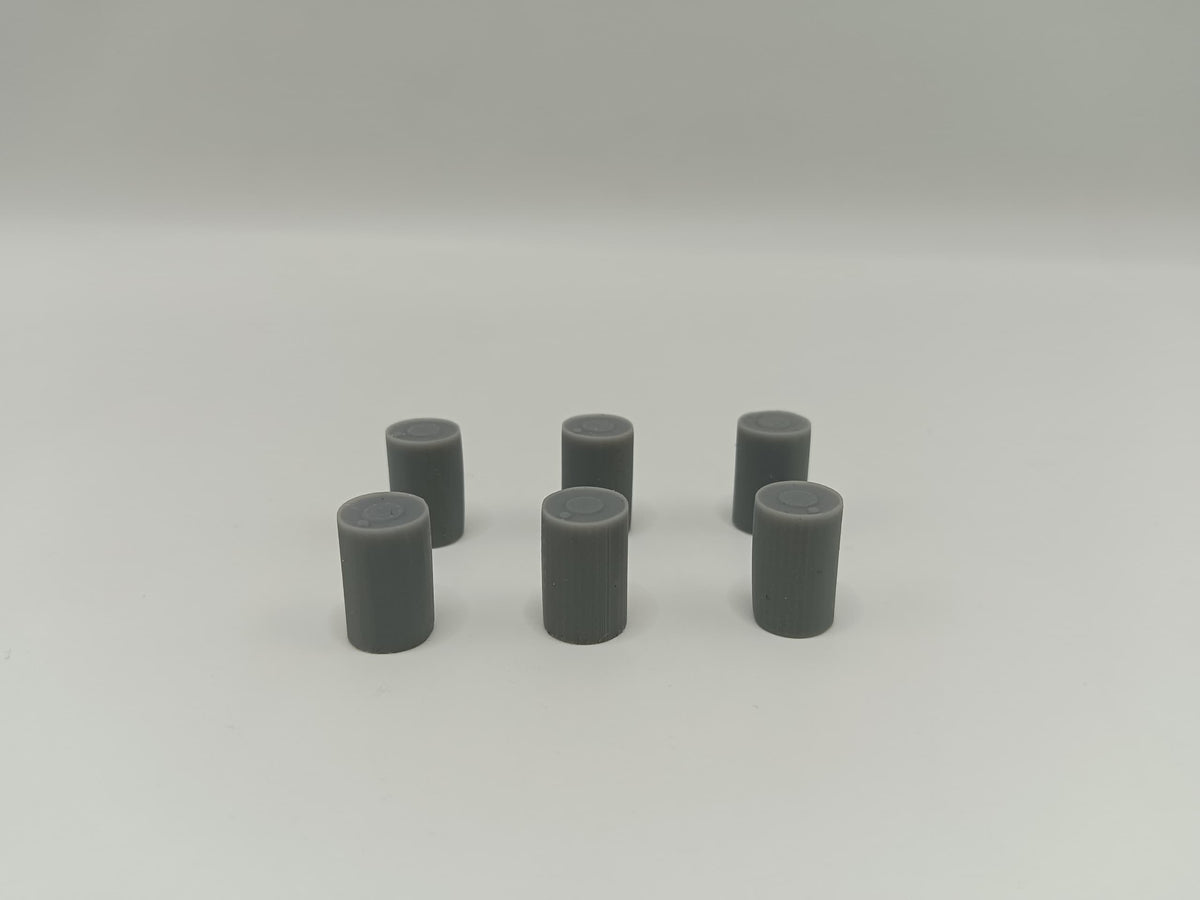 1/50 USN 300lb Depth Charges Mk6 Set (6pcs) - distefan 3d print – alternate view
