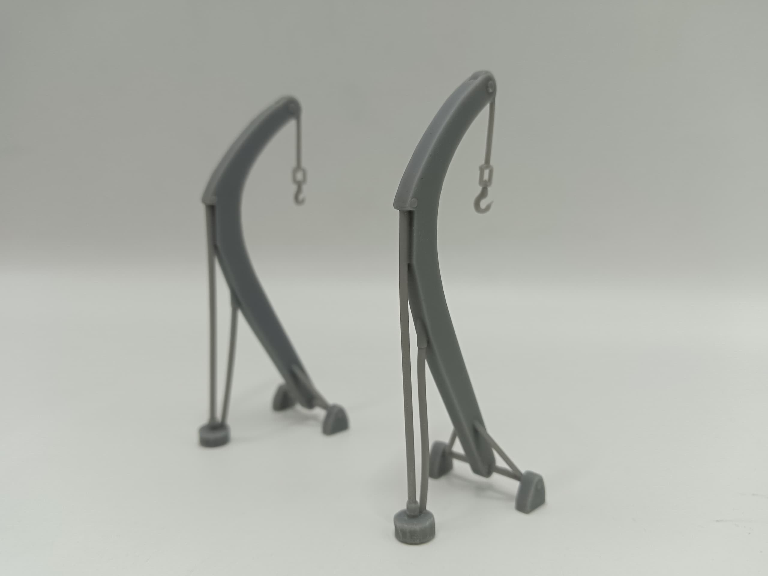 1/50 USN Davits for 26-foot Motor Whaleboat Set (2pcs) - distefan 3d print