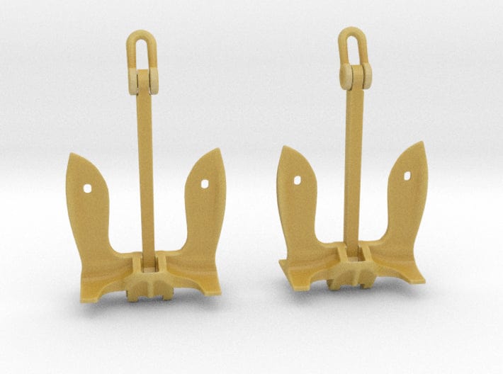 1/50 USN Fletcher Anchor bow SET v2 - distefan 3d print