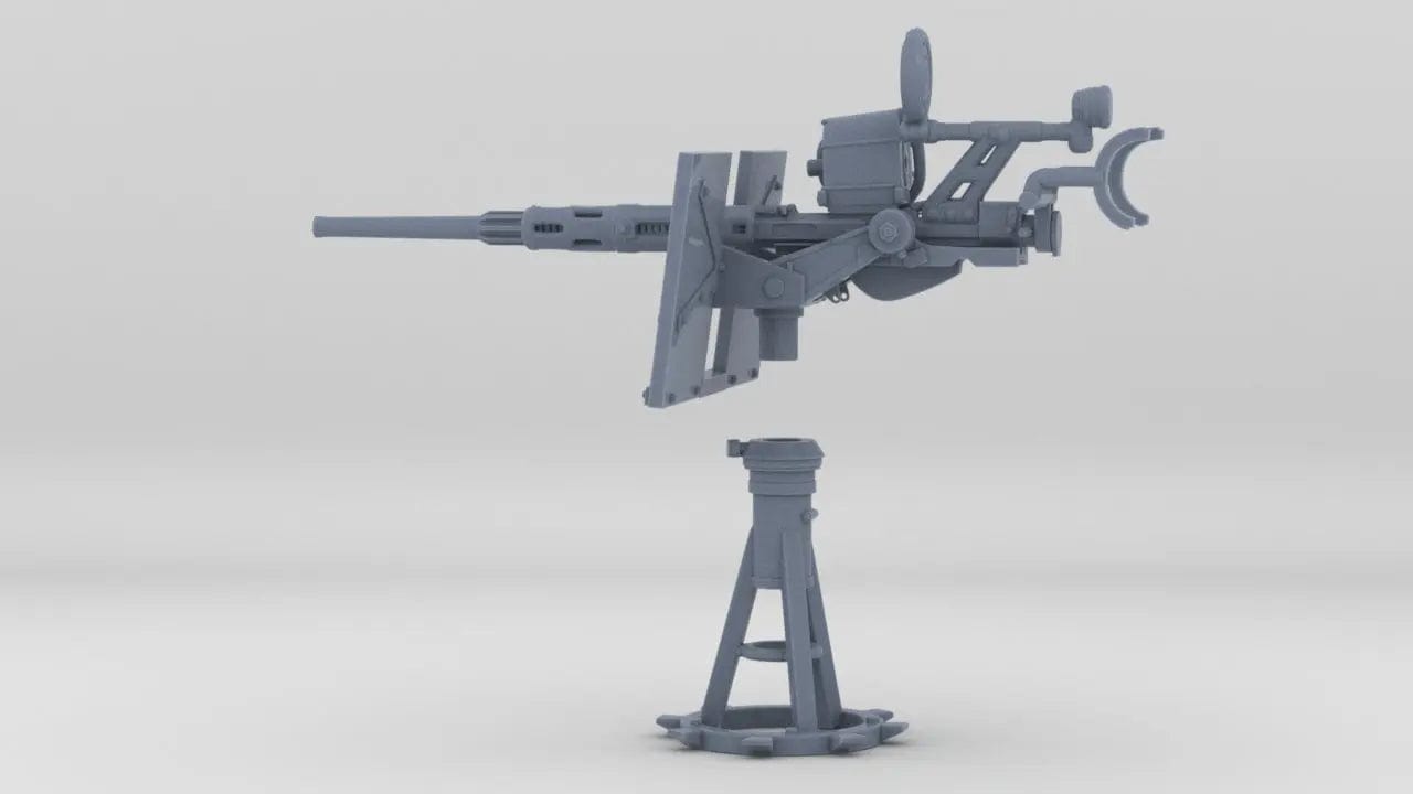 1/50 USN Single 20mm Oerlikon Mk4 Set - distefan 3d print
