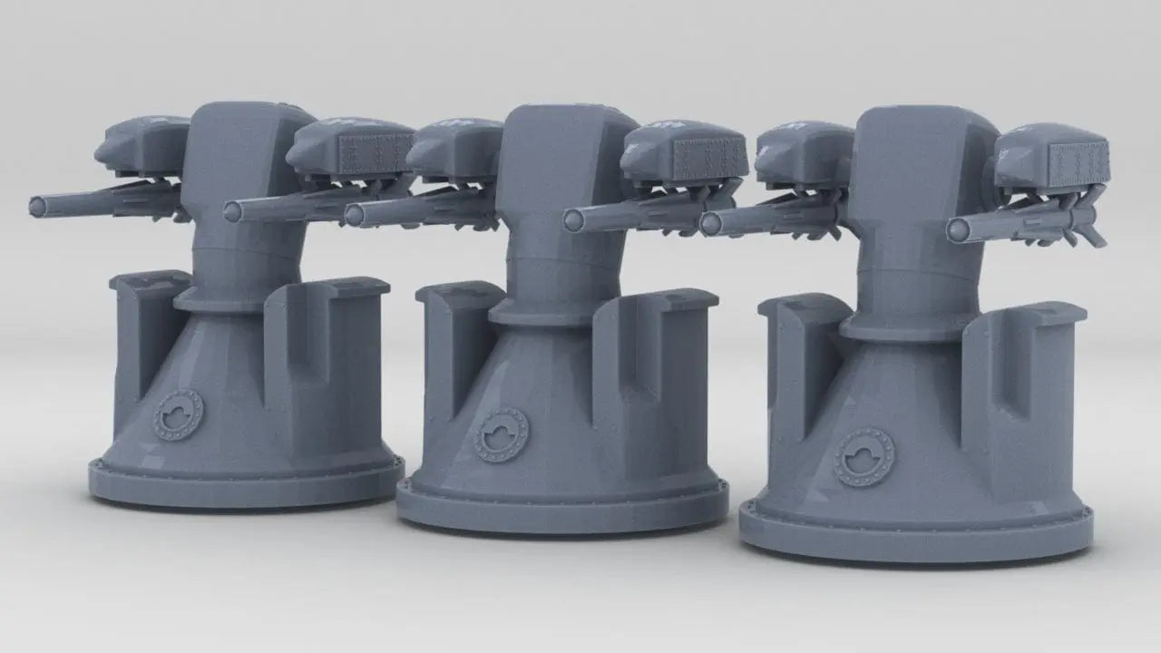 1/500 RN Sea Dart Launcher Set (3pcs) - distefan 3d print
