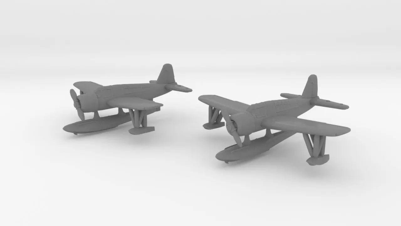 1/500 USN Vought OS2U Kingfisher Seaplane Set 2pcs - distefan 3d print