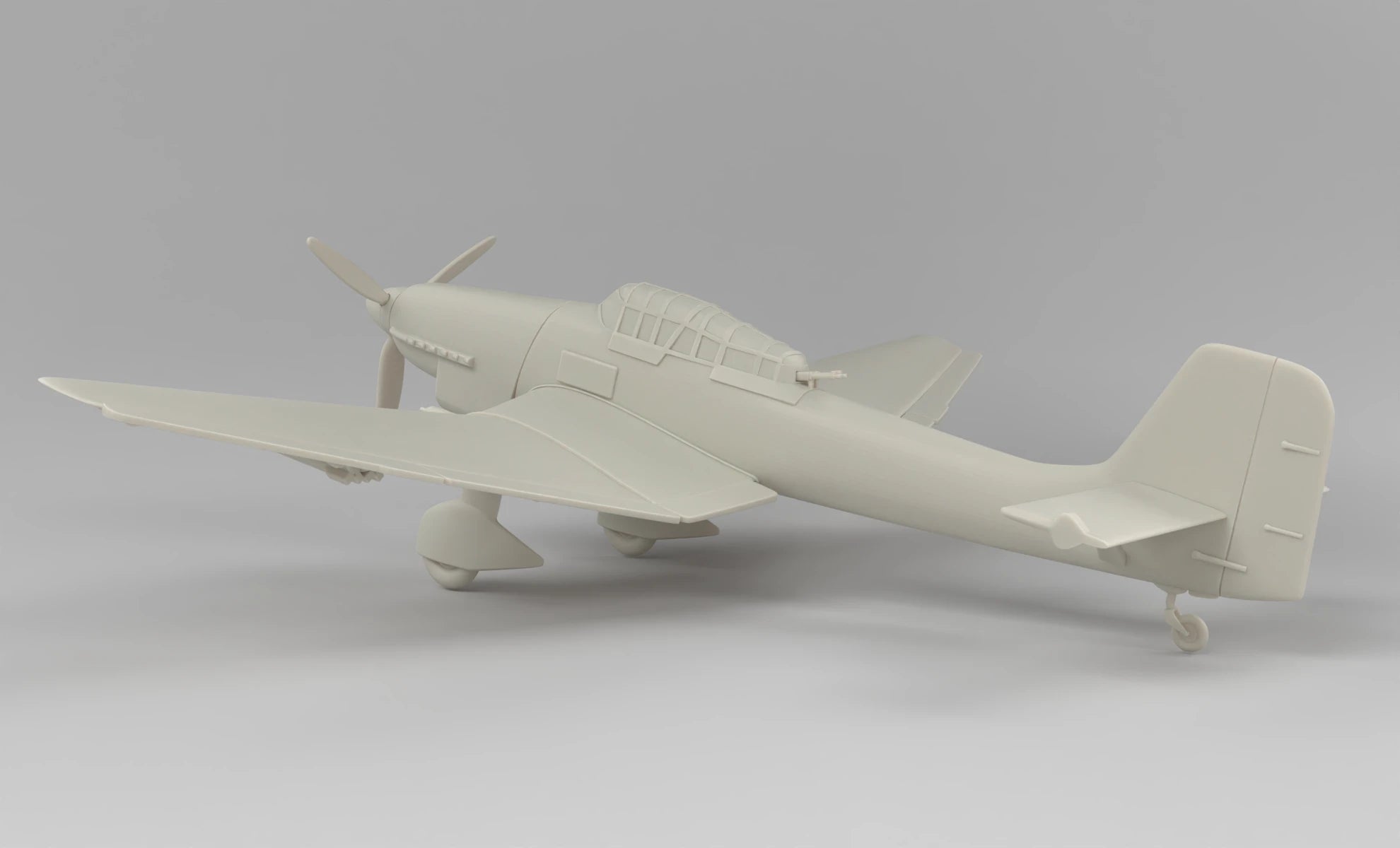 1/56 German Junkers Ju 87 "Stuka" Kit 3dspro – alternate view