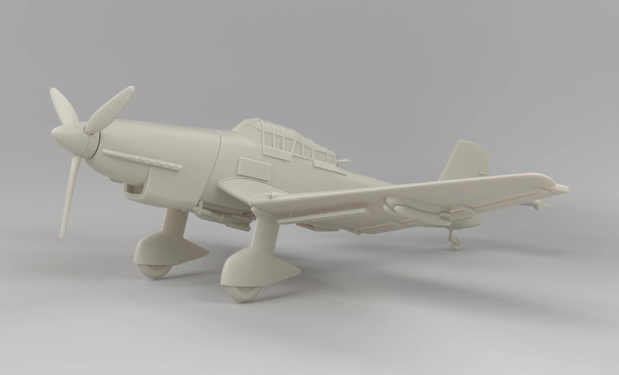 1/56 German Junkers Ju 87 "Stuka" Kit 3dspro
